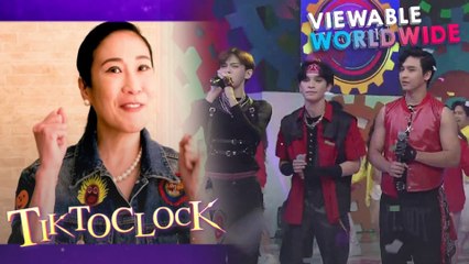TiktoClock: Atty. Annette Gozon-Valdes, may sorpresa para sa P-Pop band na Versus!