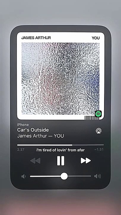 Car's outside - James Arthur