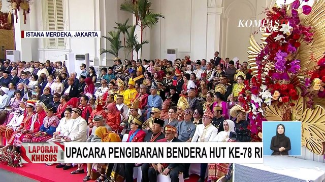 Keren! Atraksi Flypass Pesawat Tempur Hingga Heli Memukau Undangan HUT ke-78 RI di Istana Merdeka