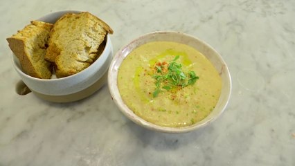 Ma recette avec un chef: testez ce houmous de haricots tarbais au safran