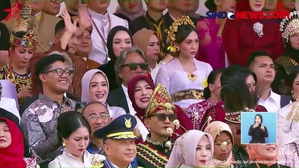 Momen 10 Pesawat Tempur F-16 Lakukan Flypass Meriahkan HUT Ke-78 RI di Langit Jakarta