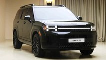 2024 Hyundai Santa Fe Exterior Design in Black