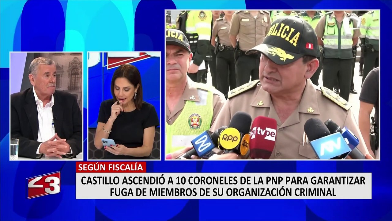 Fernando Rospigliosi sobre ascensos irregulares: "Mininter debe informar la situación de generales involucrados"