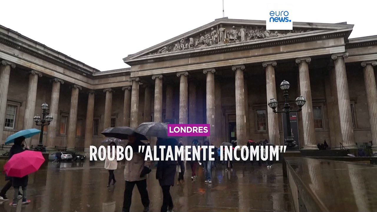 Roubo "altamente incomum" no British Museum de Londres