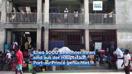 Bandengewalt in Haiti: Tausende flüchten aus Hauptstadt Port-au-Prince