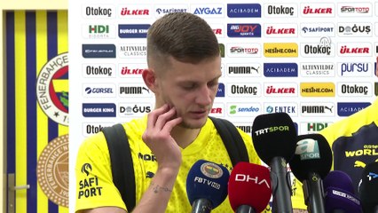 İSTANBUL - Fenerbahçe - Maribor maçının ardından - Sebastian Szymanski