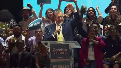 Arévalo evoca a su padre y la "primavera" de 1944 al cerrar campaña en Guatemala