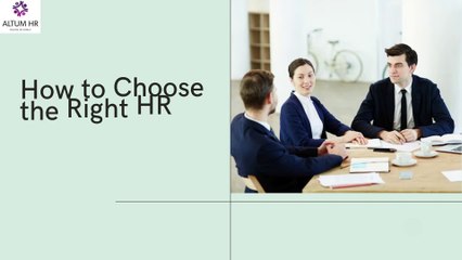 Choosing the Best HR Consultancy Firm?