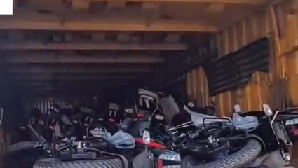 सम्भल: पुलिस ने 75 लाख की 42 नई बाइकों को बरामद कर छह लुटेरों को किया गिरफ्तार