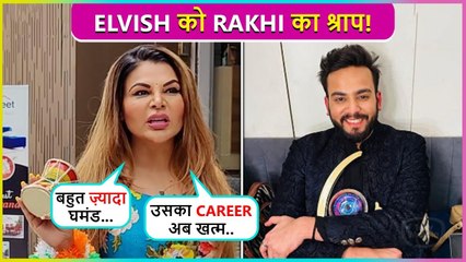 Usne Mujhe Itna Roast Kiya...Rakhi Sawant SLAMS Elvish Yadav, Says After Winning BB OTT 2 Trophy His Career Is Finished