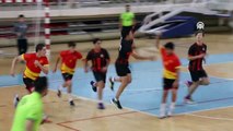 ERZİNCAN - Hentbol Anadolu Yıldızlar Ligi'nin yarı final müsabakaları başladı