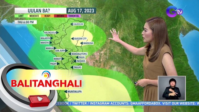 Ilang lugar sa Metro Manila at karatig-probinsya, inulan ngayong umaga | BT