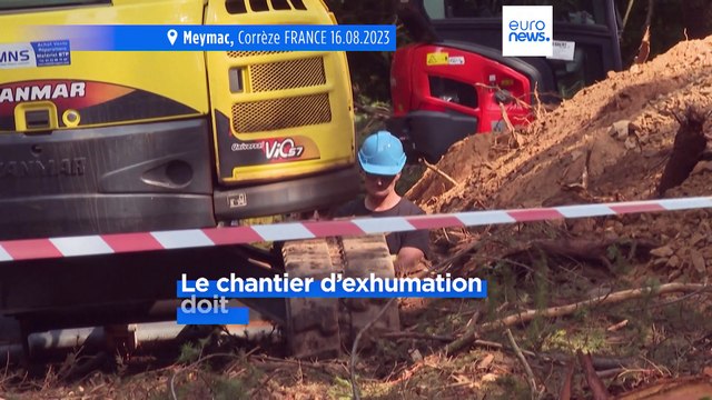 France : les fouilles pour retrouver les soldats allemands exécutés par les résistants ont commencé