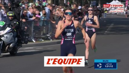 Beaugrand 2e et qualifiée pour les JO - Triathlon - Test Event - Paris
