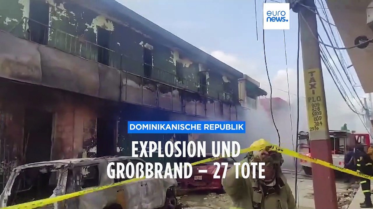 Starke Explosion in Dominikanischer Republik – 27 Tote
