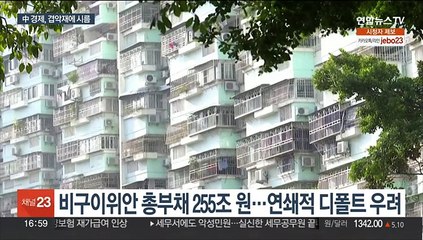 '글로벌 성장엔진' 중국 경제에 빨간불…'도미노 디폴트' 우려 고조