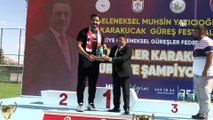 SİVAS - Büyükler Karakucak Güreş Türkiye Şampiyonası, Sivas'ta sona erdi