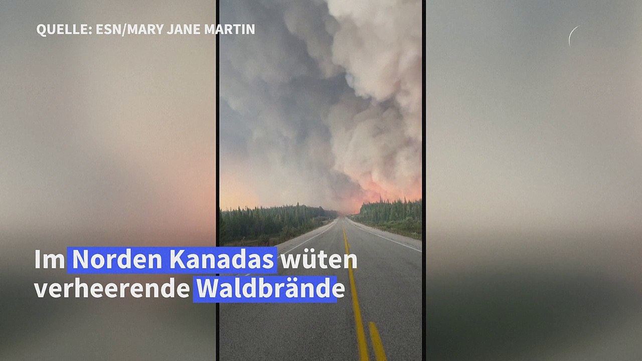 Waldbrände: Regionalhauptstadt in Kanada muss evakuiert werden