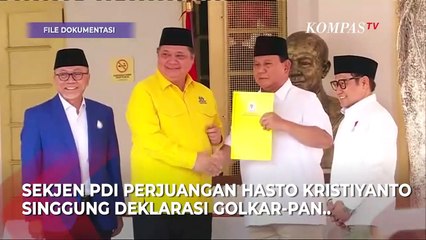 Komentar PDIP Soal Deklarasi Golkar-PAN Dukung Prabowo di Museum Perumusan Naskah Proklamasi