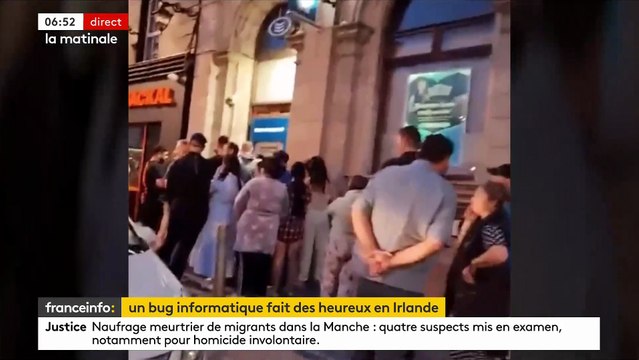 La banque irlandaise Bank of Ireland s'est excusée après avoir résolu un problème technique qui a permis à ses clients de retirer ou transférer plus d'argent depuis leur compte qu'ils n'en détenaient - VIDEO