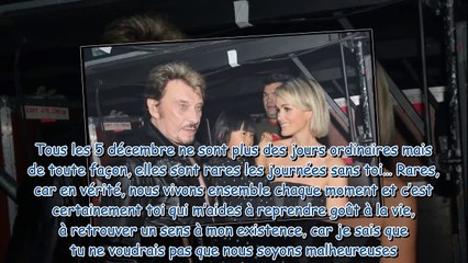 Laeticia Hallyday  la veuve de Johnny dévoile une vidéo de son hommage sur la tombe du chanteur