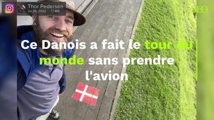 Ce Danois a fait le tour du monde sans prendre l'avion