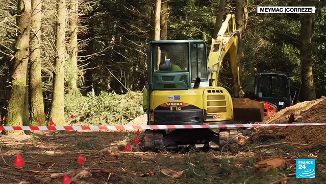 France : en Corrèze, fouilles délicates pour trouver les corps de soldats allemands exécutés en 1944