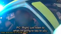 Northumbria Police footage of drink and drug drivers