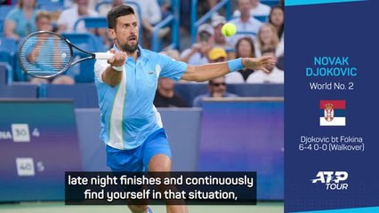 Djokovic calls for balance between profit and player welfare