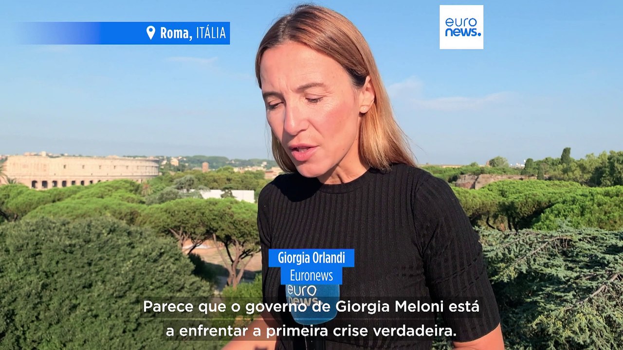 Afluxo de migrantes em Itália coloca em causa a política de Meloni