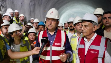 İmamoğlu: İstanbul’un batısına ilk metro geliyor