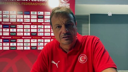 İSTANBUL - Basketbolda milli maçın ardından - Ergin Ataman