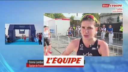 Lombardi : « L'ambiance était incroyable » - Triathlon - Test Event - Paris