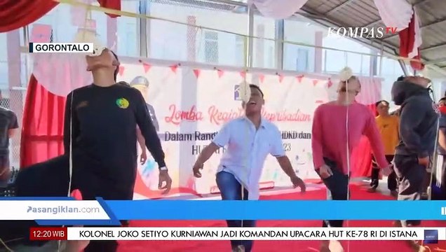 Warga Binaan Lapas Pohuwato Meriahkan HUT RI Ke 78 Dengan Permainan Tradisional