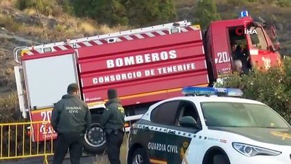 İspanya'nın turistik Tenerife Adası'ndaki orman yangını kontrolden çıktı!