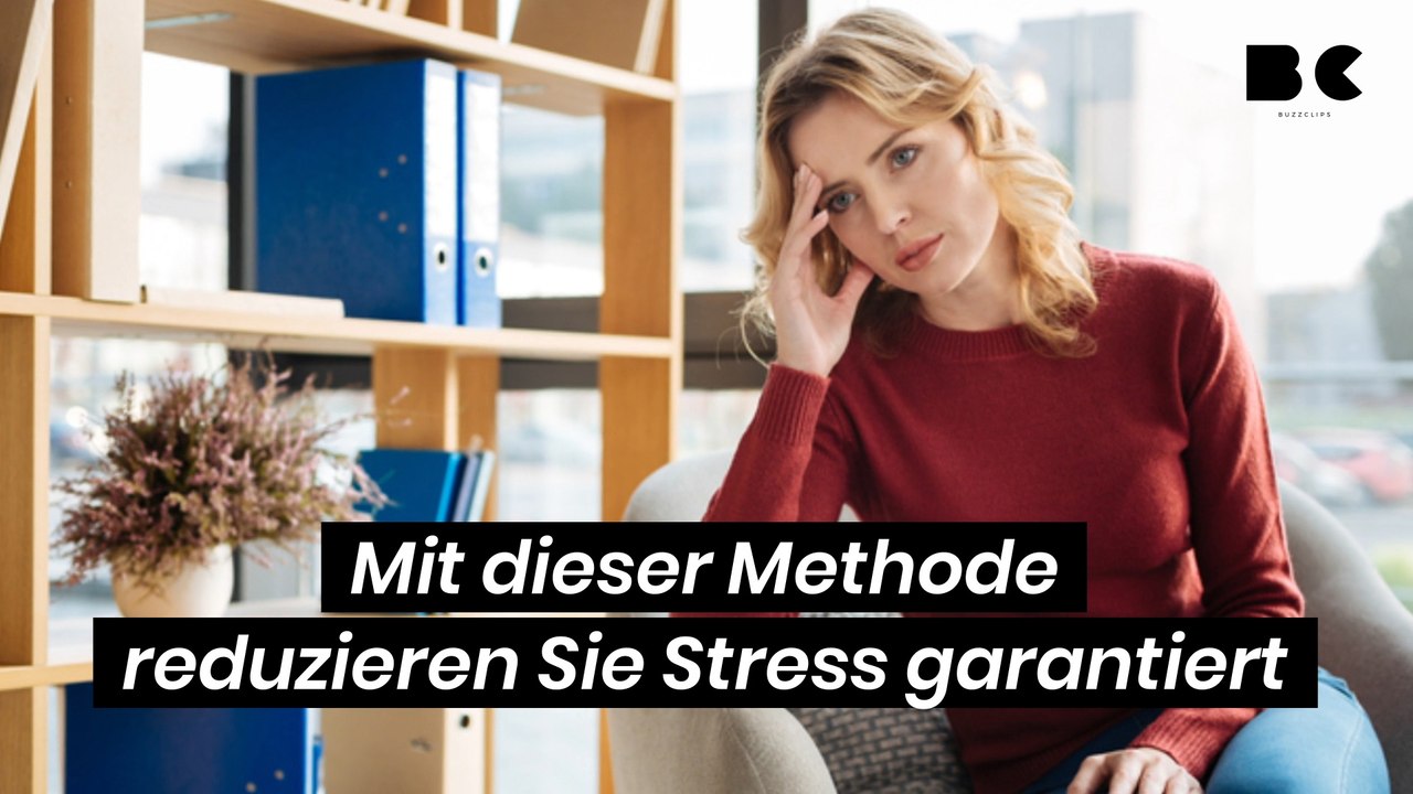Mit dieser Methode reduzieren Sie Stress garantiert