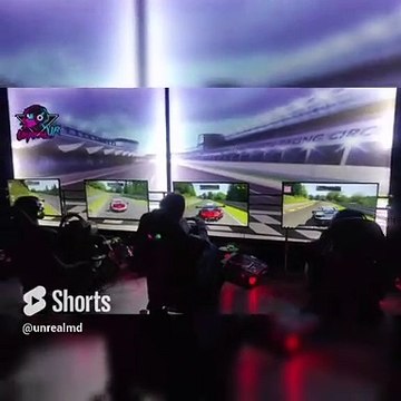 Зона автосимуляторов, здесь вы в безопасности, скорость на пределе, а вы в наслаждении, Погнали_!️