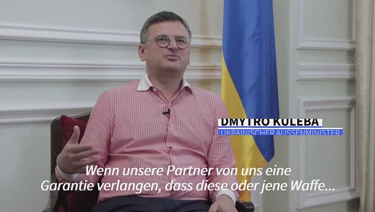Kuleba: Ukraine garantiert Verzicht auf Einsatz westlicher Waffen in Russland