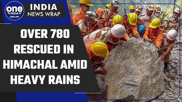 Himachal Rains: Indian Air Force rescues over 780 people in Kangra | Watch | Oneindia News