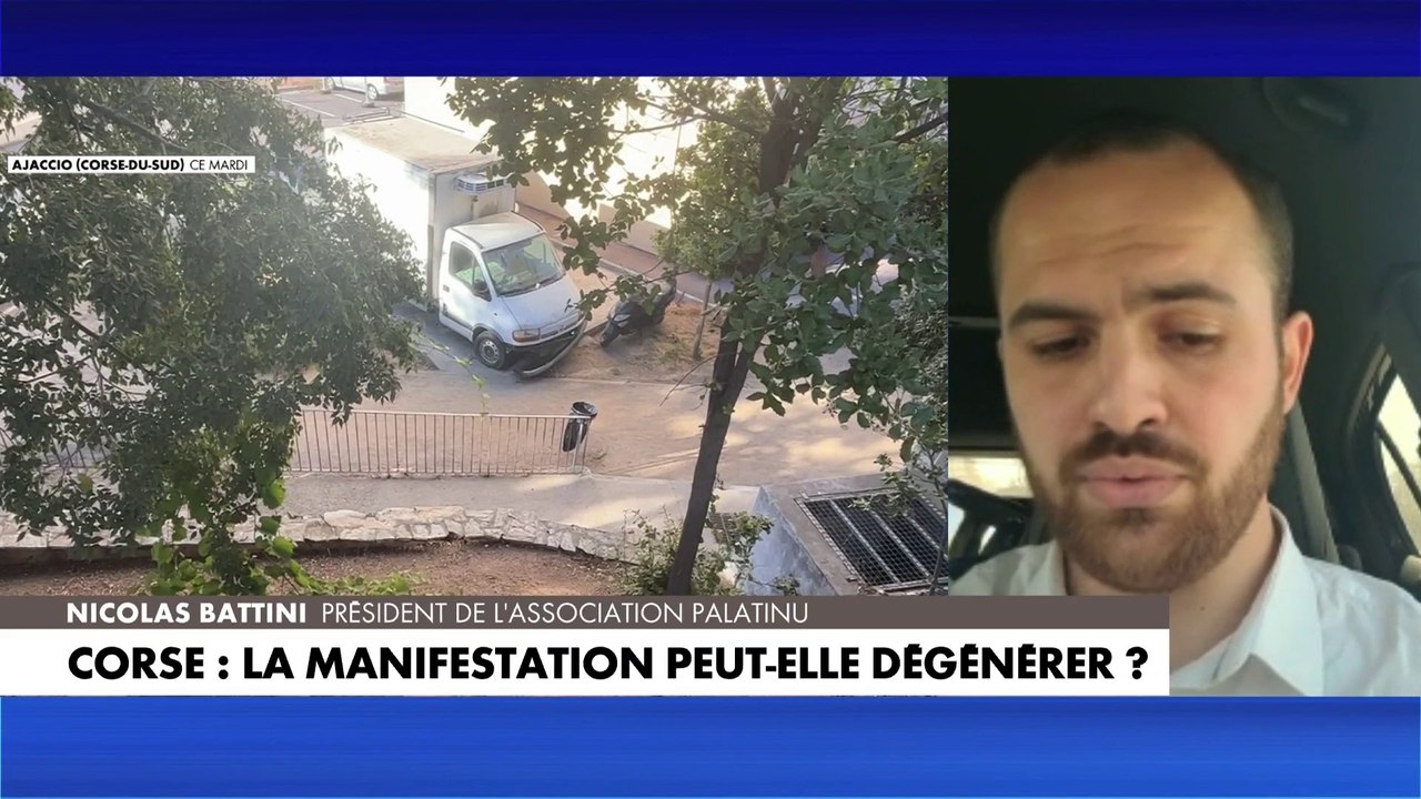 as Battini : «Il n’y a rien à gagner à travers des débordements ou des échauffourées. Nous sommes dans une démarche qui est strictement démocratique et pacifique»