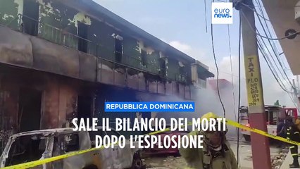 Esplosione a San Cristóbal, i morti salgono a 27, le fiamme ancora bruciano. 59 i feriti