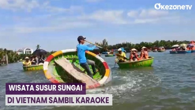 Wisata Unik di Vietnam: Asyiknya Karaoke di Tengah Sungai yang di Kelilingi Hutan Pohon Nipah