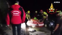 Dispersi in Valcellina, due uomini soccorsi in gommone al lago di Ravedis