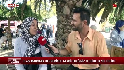 Olası Marmara Depreminde alabileceğimiz tedbirler nerlerdir?