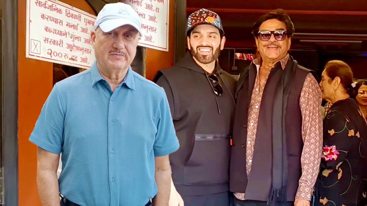 Anupam Kher के अलावा Shatrughan Sinha ने परिवार के साथ देखी Gadar 2