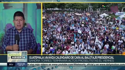 Guatemala se prepara para el balotaje presidencial