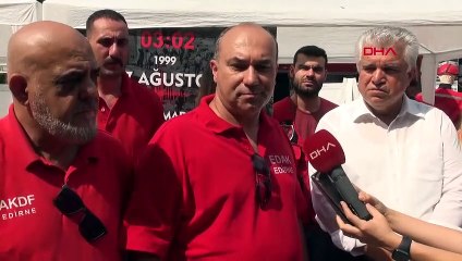 Il a été souligné que des zones d'aide internationale devraient être établies à Edirne.