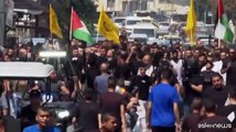A Jenin il funerale del palestinese ucciso in un raid israeliano