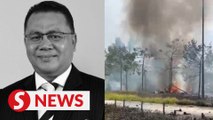 Elmina plane crash: Pahang exco member Johari Harun among those killed