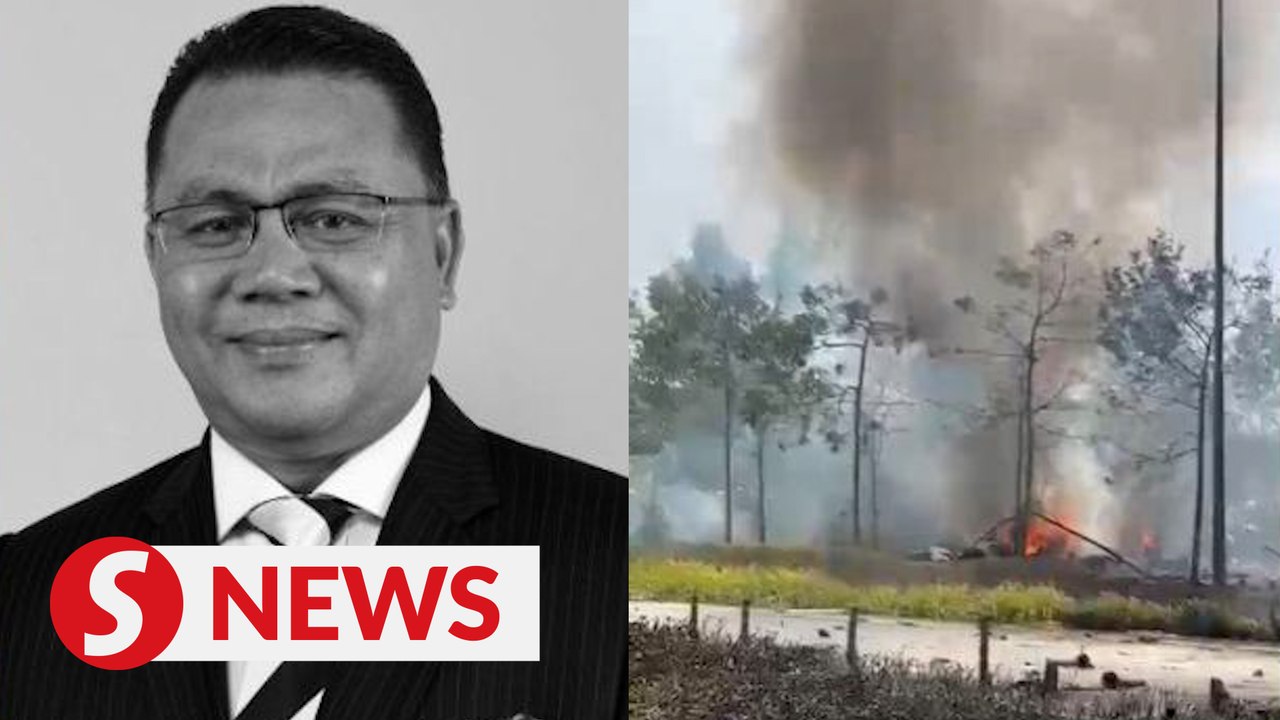 Elmina plane crash: Pahang exco member Johari H...